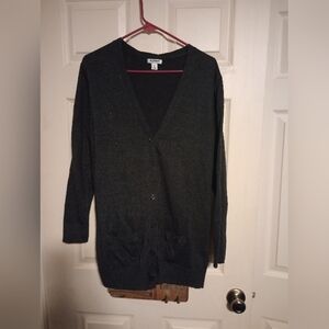 Old Navy Women's Gray Cardigan Sweater Size Large